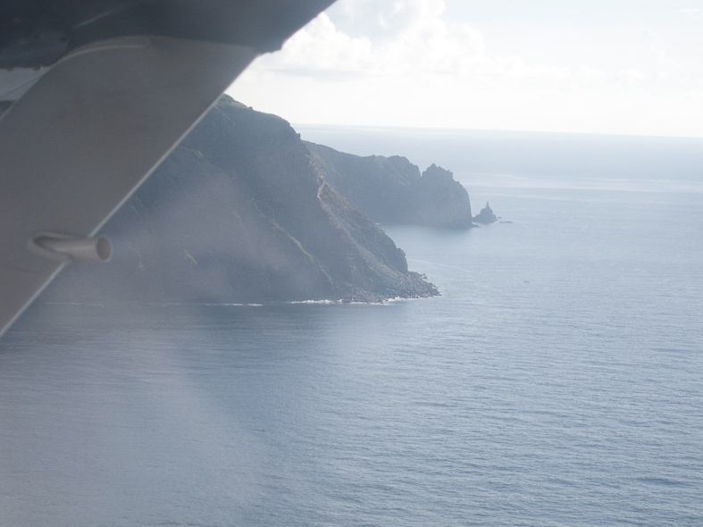 No beaches on Saba